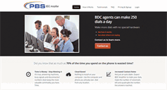 Desktop Screenshot of pbsbdc.com